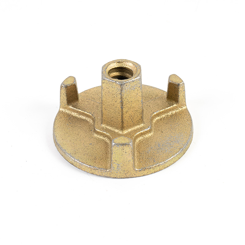 CNC machining two-wing disc tie rod template nut